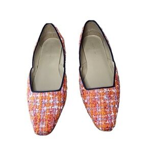 Ann Taylor Tweed Ballet Flats | Size 6 | Round Toe Workwear Slip-On